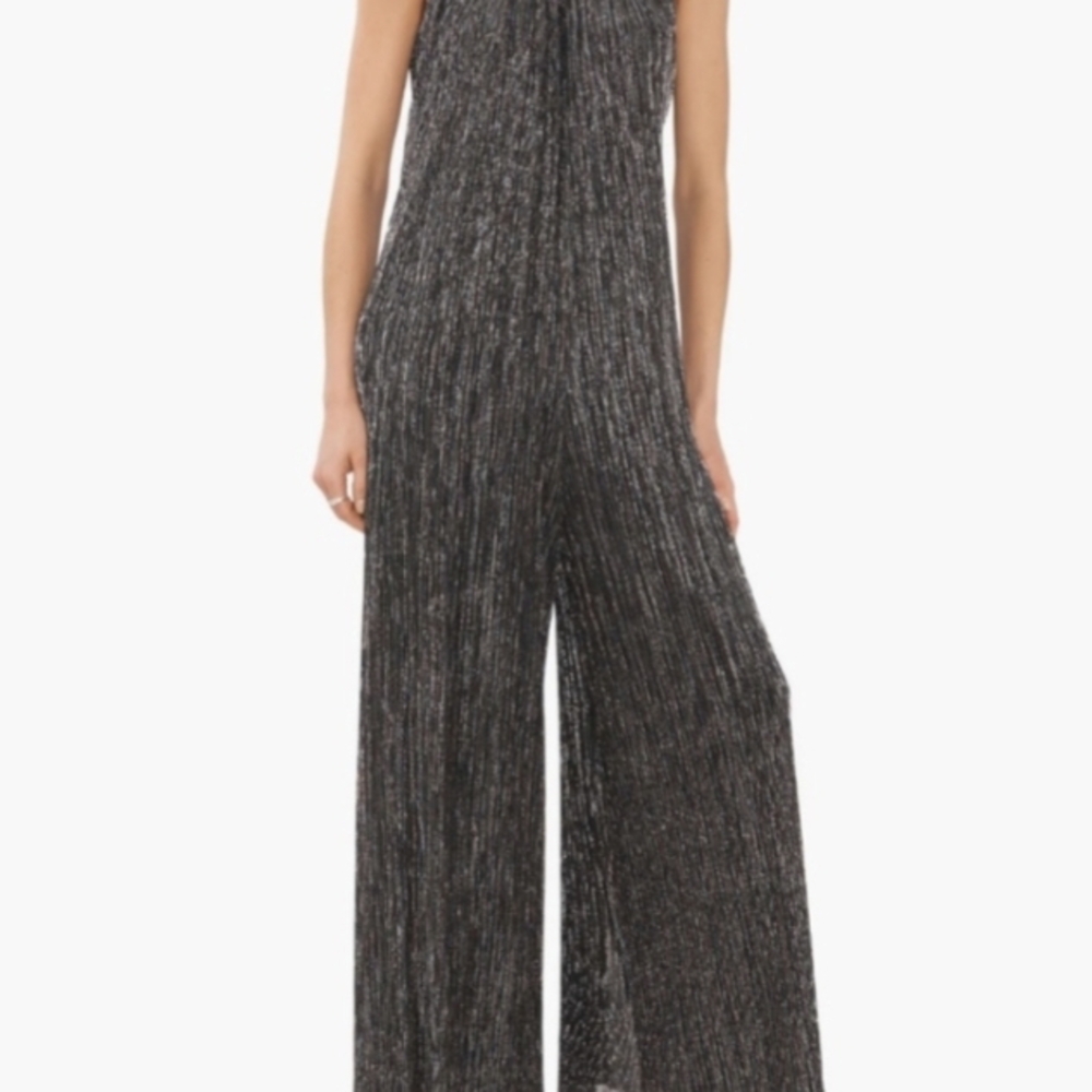 Halogen Shimmering Black Jumpsuit